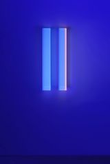 Colormirror soft black and blue cologne II by Regine Schumann contemporary artwork sculpture