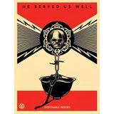 Disposable Heroes by Shepard Fairey contemporary artwork print works on paper