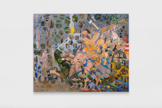 Flail and Hammer by Padraig Timoney contemporary artwork Painting