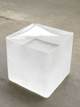 Untitled What happens to the hole when the cheese is gone by Roni Horn contemporary artwork sculpture