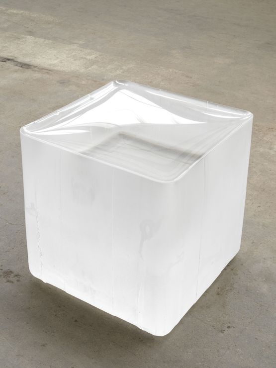 Untitled What happens to the hole when the cheese is gone by Roni Horn contemporary artwork Sculpture