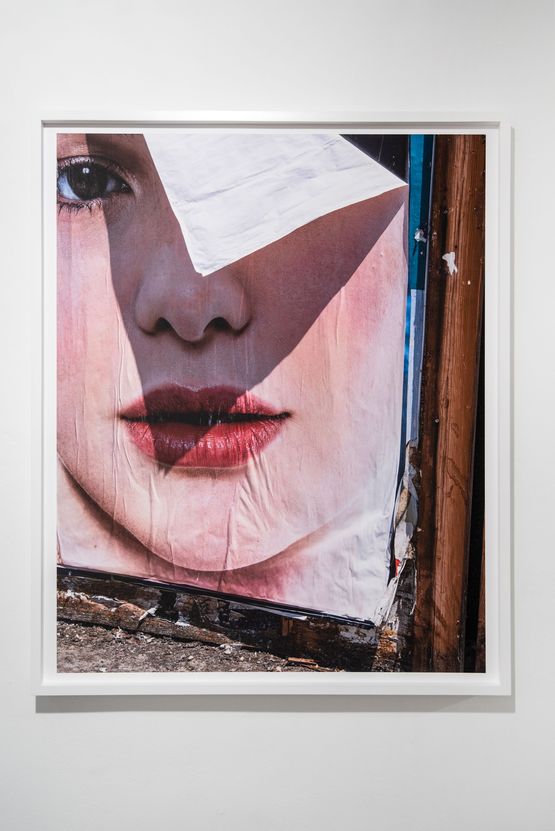 Peeling Poster Los Angeles by Anastasia Samoylova contemporary artwork Photography