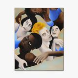 Pass this on 1 by Rebecca Brodskis contemporary artwork painting