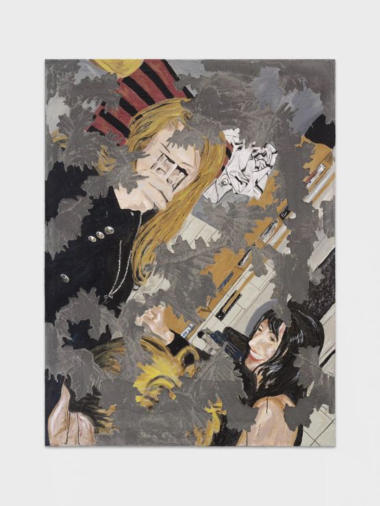 Night Time As Seen by Sim Ouch by Latifa Echakhch contemporary artwork Painting