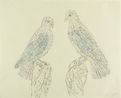 Presentation by Kiki Smith contemporary artwork Painting