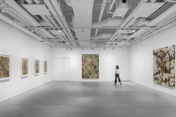 Contemporary art exhibition Mark Bradford Exotica at Hauser  Wirth Hong Kong