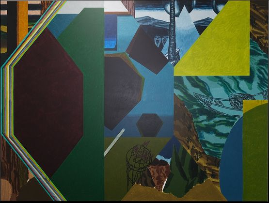 Pond Mirror Echo 9 by Hyunsun Jeon contemporary artwork Painting