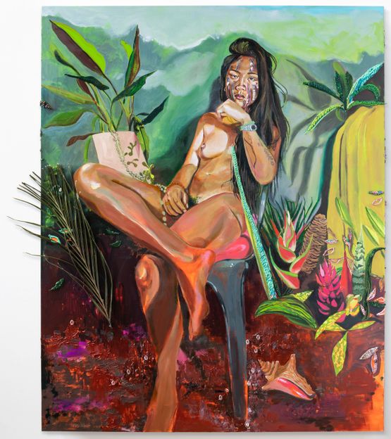Propeta by Gisela Mcdaniel contemporary artwork Painting