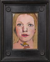 Late Period. Girl with a Disney Tattoo by Peter Blake contemporary artwork painting