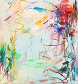 Blossoming rain No.1 by Xiyao Wang contemporary artwork drawing painting