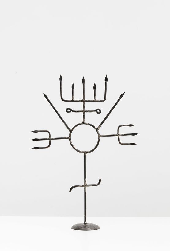 Ferramenta de Exu Tool of Eshu by Jose Adario Dos Santos contemporary artwork Sculpture