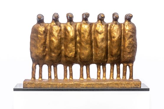 Pasukan Bebek Duck Brigade by Yunizar contemporary artwork Sculpture