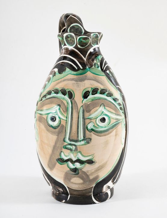 Femme du barbu A.R. 193 by Pablo Picasso contemporary artwork Sculpture