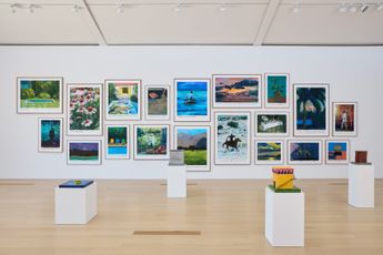 Contemporary art exhibition RINUS VAN DE VELDE The Dinner at Galerie Max Hetzler Marfa United States