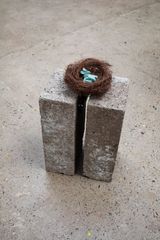 On lap of poems by Marco Giordano contemporary artwork sculpture