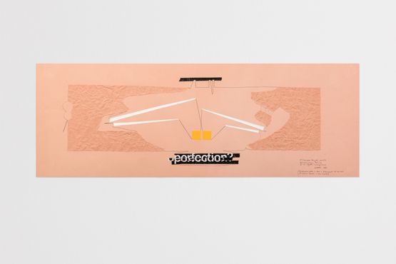 Ricostruzione teorica di un oggetto immaginario by Bruno Munari contemporary artwork Works on Paper