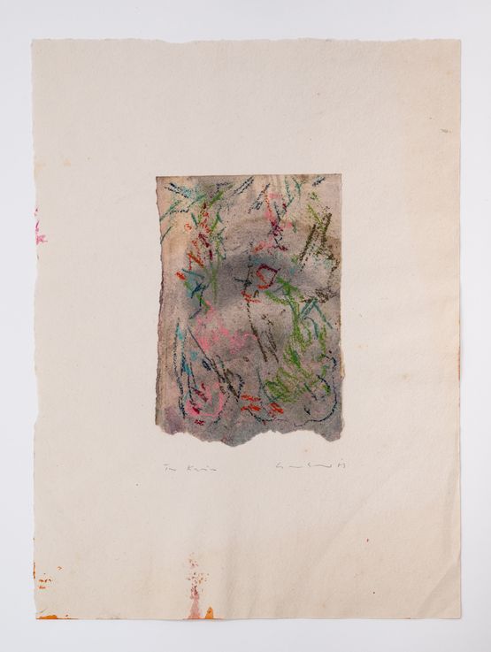 Untitled by Gotthard Graubner contemporary artwork Painting