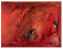Scarlet Silence by Marie De Villepin contemporary artwork Painting