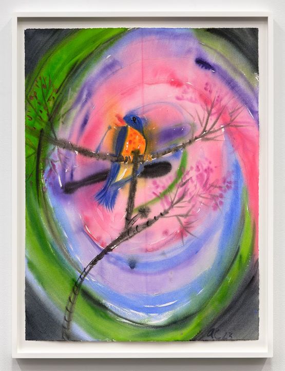 Bold as Love 2023 by Ann Craven contemporary artwork Painting