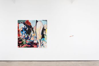Contemporary art exhibition Hayley Tompkins surroundings at The Modern Institute Osborne Street United Kingdom