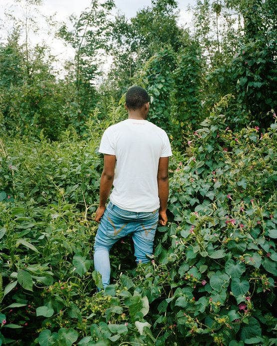 Luvo in the garden I by Lindokuhle Sobekwa contemporary artwork Print