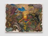 Lands end with sugar and violence by Ken Gun Min contemporary artwork painting textile