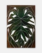 Variacion sobre hoja de anturio 5 by Naufus Ramirez-Figueroa contemporary artwork painting