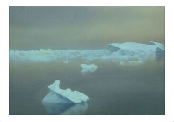 Eis Ice by Gerhard Richter contemporary artwork Print