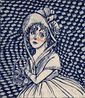 Blushing Girl by Grayson Perry contemporary artwork Sculpture