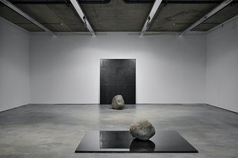 Contemporary art exhibition Lee Ufan Lee Ufan at Gary Tatintsian Gallery Moscow Russia