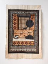 It must be raining in Suva by Robin White contemporary artwork textile