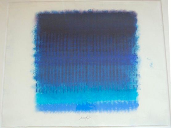 untitled by Heinz Mack contemporary artwork Drawing