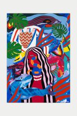 Uomo Natura by Ramina Saadatkhan contemporary artwork painting