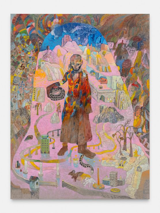 Timekeeper by Qiu Xiaofei contemporary artwork Painting
