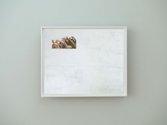 Newspaper Painting No.80 by Lai Yu Tong contemporary artwork Painting