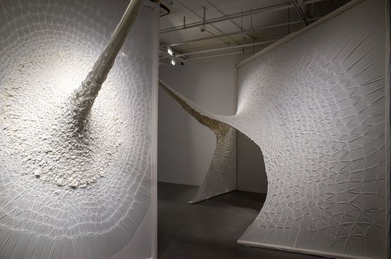 Beyond the Stars No. 3 by Chisato Matsumoto contemporary artwork Textile