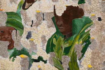Contemporary art exhibition Omar Ba Promises and Glory at Templon New York United States