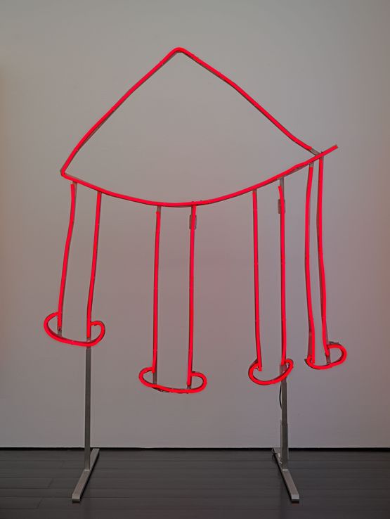 Luftschloss Olymp by Christian Jankowski contemporary artwork Sculpture