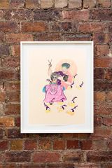 The One you Trust by Walter Price contemporary artwork drawing works on paper