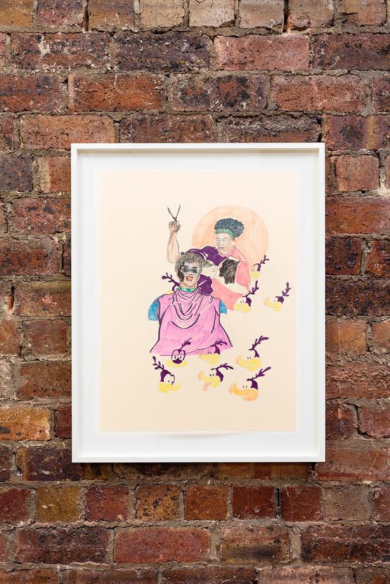 The One you Trust by Walter Price contemporary artwork Works on Paper