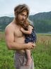 Parsa and Arda at Polarhagen Farm Norway by Lucas Foglia contemporary artwork Print