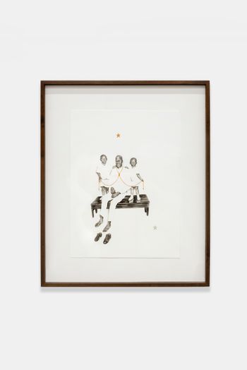 Ibeijis - exaltacao by Antonio Oba contemporary artwork drawing painting works on paper