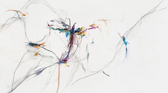 A Day on the Drifting Island No.1 by Xiyao Wang contemporary artwork Drawing