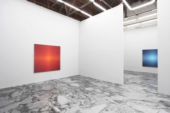 Contemporary art exhibition Xie Molin Light  Deposits at Beijing Commune China