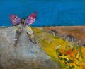 Butterfly No. 1 by Wang Zhongjie contemporary artwork Painting