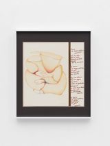 Corps by Huguette Caland contemporary artwork works on paper