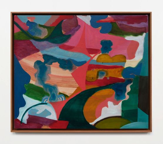 the sky would arch its arm by Marley Freeman contemporary artwork Painting
