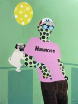 Penny is Good Company by Talut Kareem contemporary artwork painting