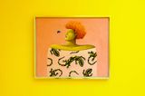 Salamander Portrait by Nicolas Party contemporary artwork drawing