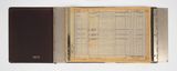 Circuit Schedule Binder by Daniel Turner contemporary artwork mixed media sculpture works on paper